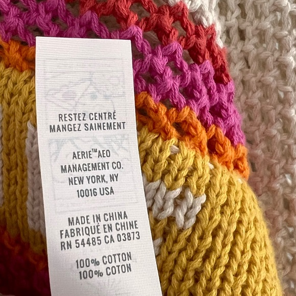 ❌Offline by Aerie Crochet Sweater & Shorts Set Size Medium - Picture 6 of 16